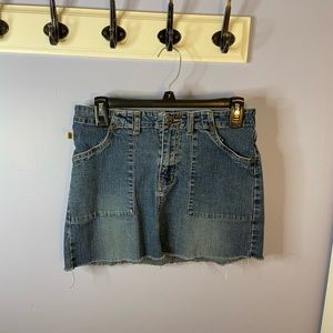 SOLD Mini Denim Skirt